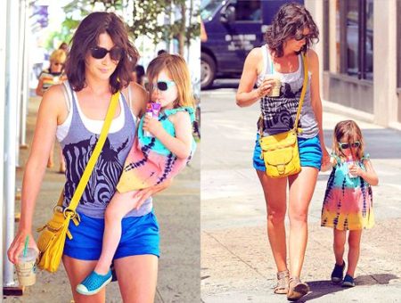 Cobie Smulders and daughter Shaelyn Killam