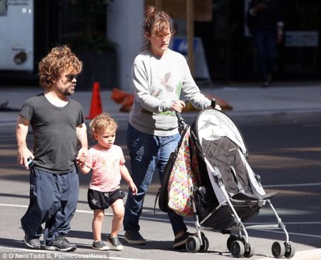 Peter Dinklage family pic