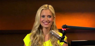 american television host and sports reporter kristine leahy