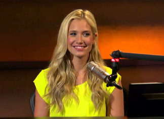 american television host and sports reporter kristine leahy