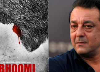 Bhoomi teaser poster Sanjay Dutt