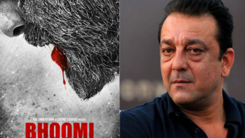 Bhoomi teaser poster Sanjay Dutt