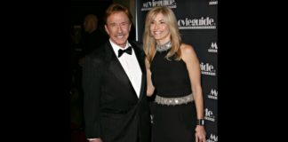Chuck Norris and his wife Gena