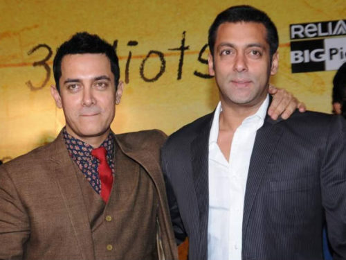 Salman Khan and Aamir Khan image