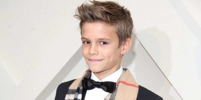 Romeo Beckham Pics 696x348